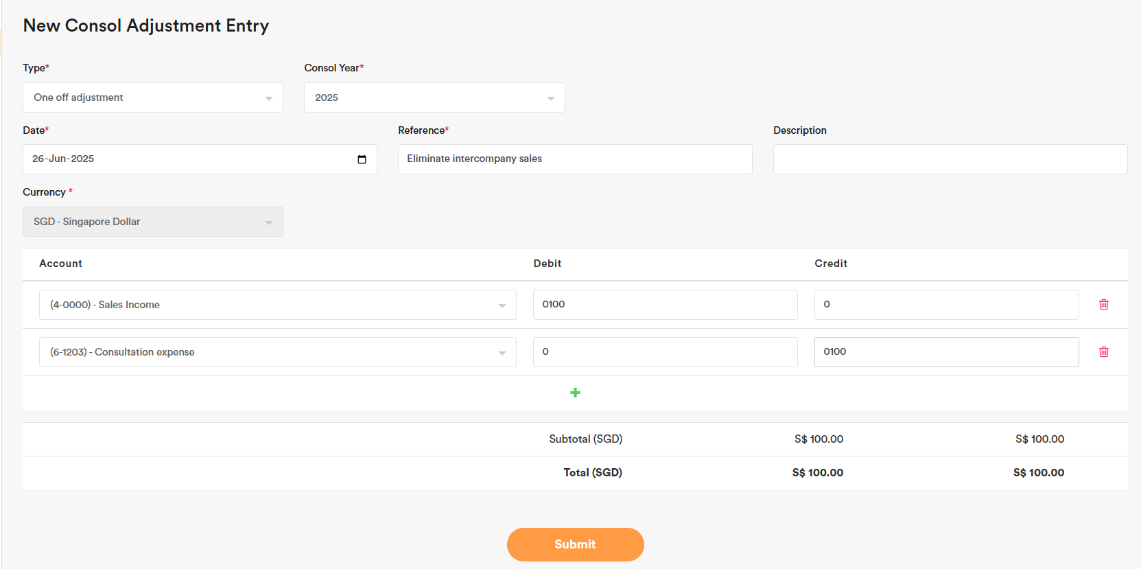 Consolidation Account Automation 10 Consolidation Account Automation 10