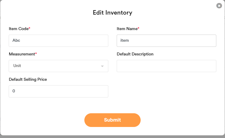 Default Selling Price Settings - Inventory Default Selling Price Settings Inventory