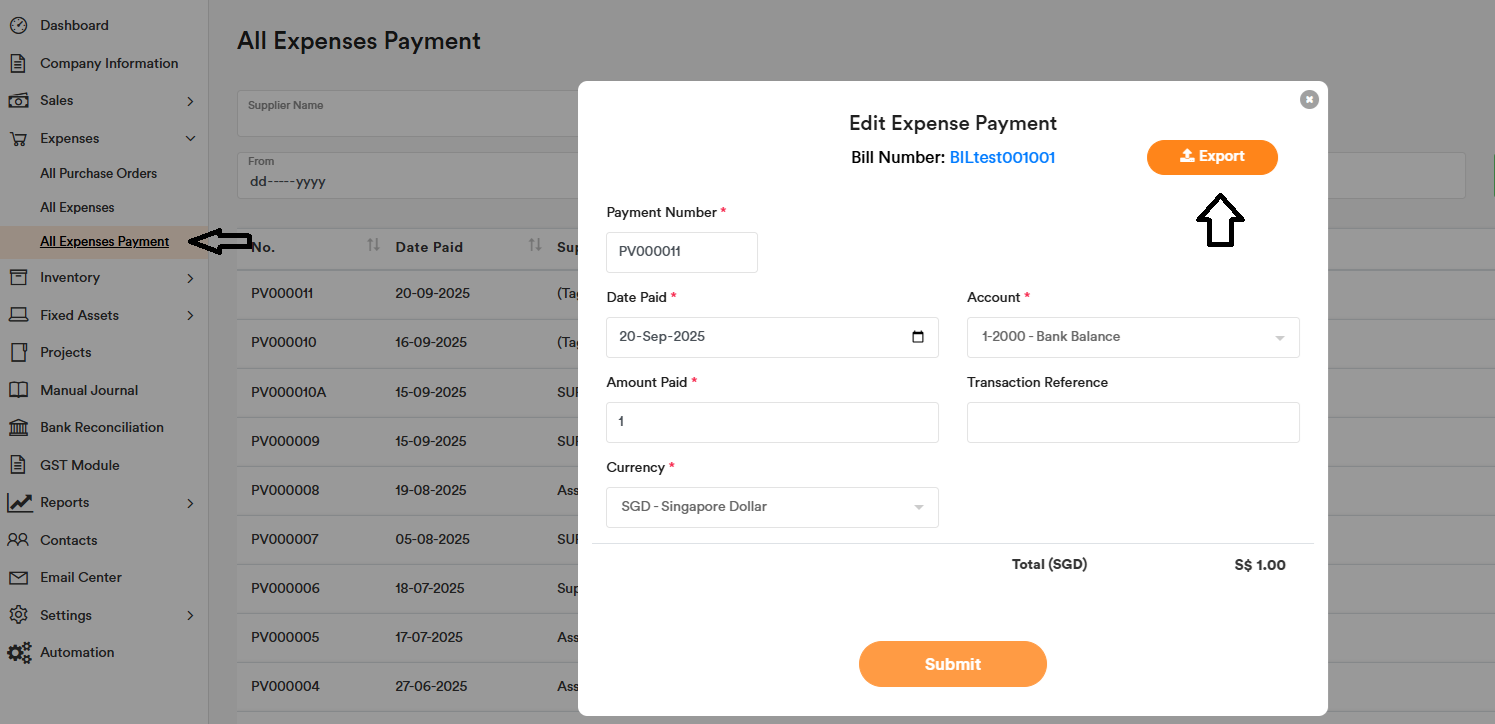 Payment Voucher Settings 2 Payment Voucher Settings 2