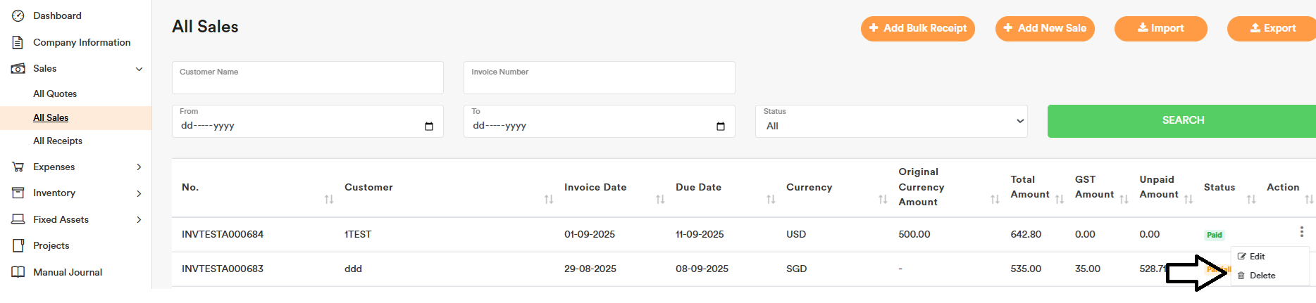 Sales Transactions Sales Transactions