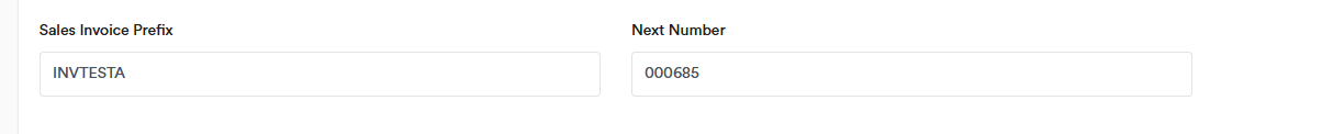 Tax Invoice Settings 5 Tax Invoice Settings 5