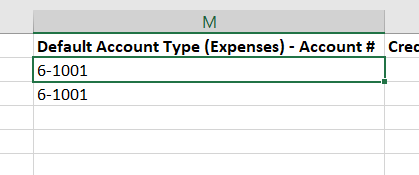 Create Contacts - Default Account Type (Expenses) 3 Create Contacts Default Account Type Expenses 3