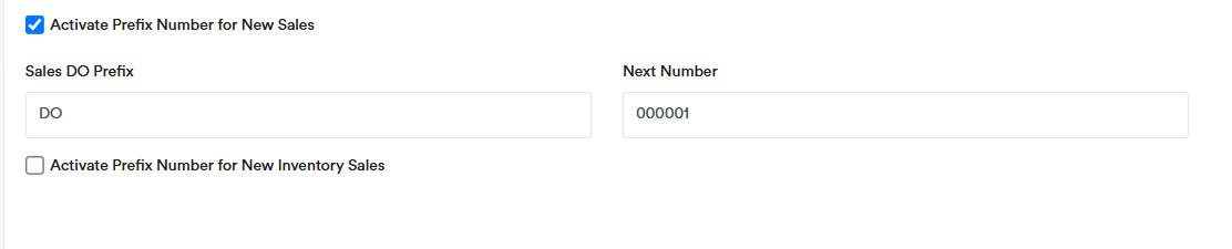 Delivery Order Settings 2 Delivery Order Settings 2
