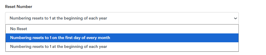 Invoice Special Prefix Number Settings 2 Invoice Special Prefix Number Settings 2