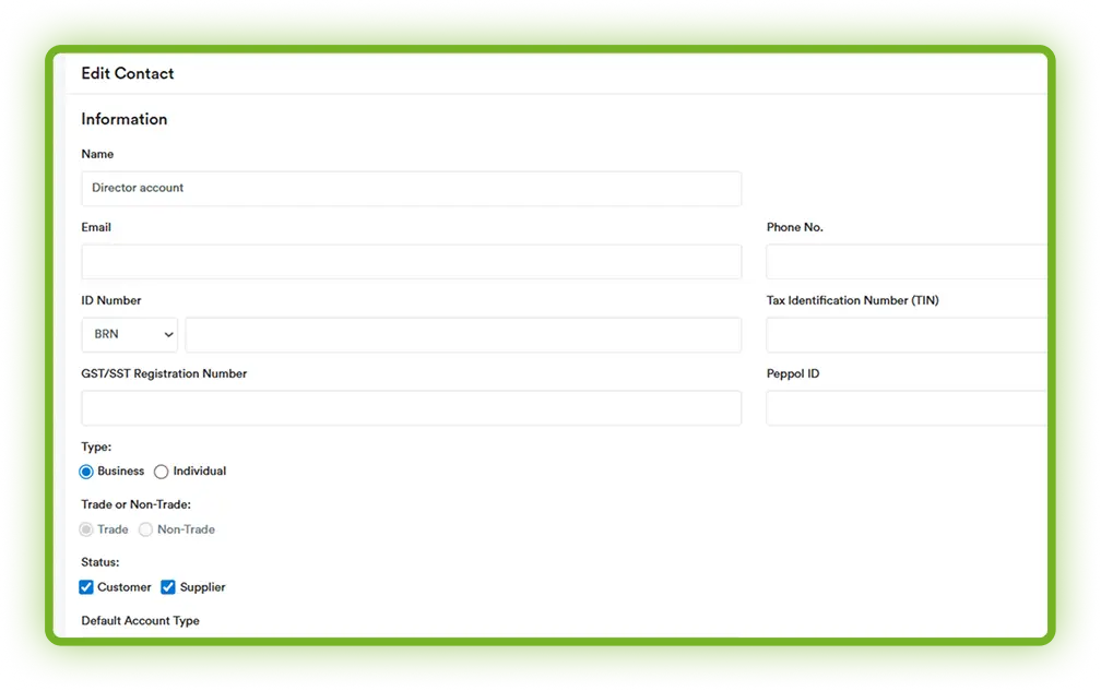Related Party Accounts