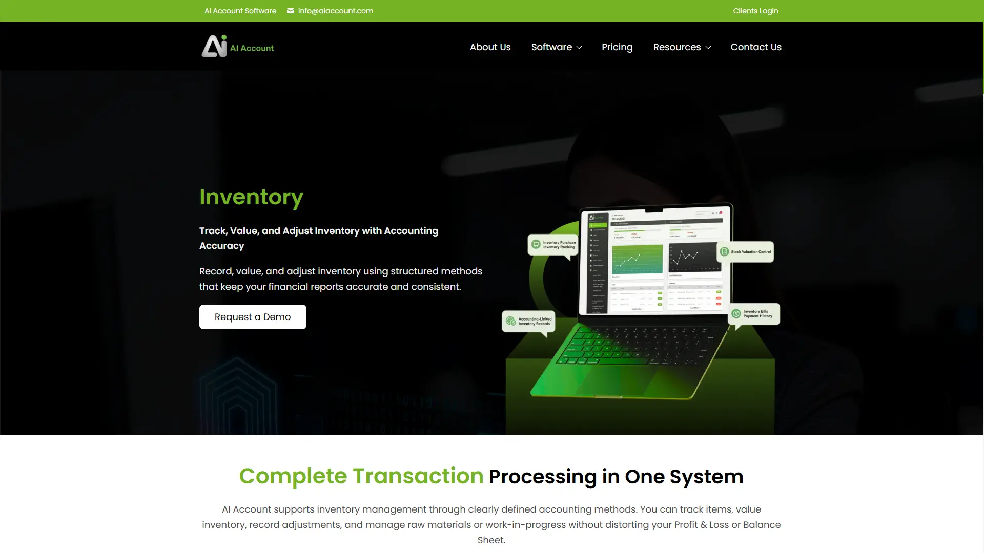 Inventory Management Software | AI Account