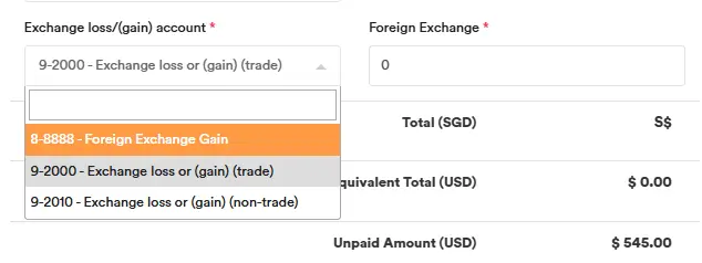 Chart-of-Accounts-–-Exchange-LossGain-Selection-2