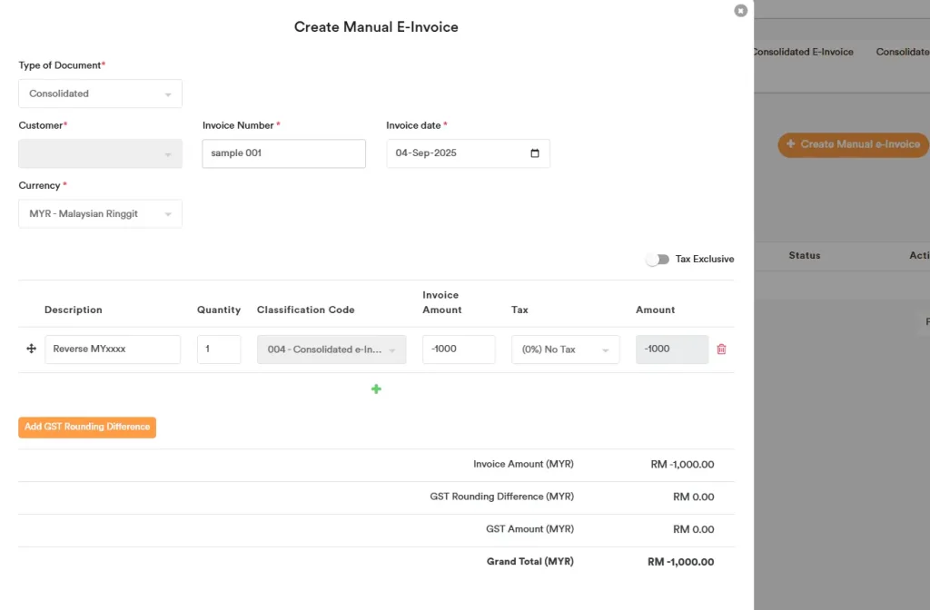 How-to-Reverse-a-Consolidated-E-Invoice-Amount-and-Issue-It-Individually-1