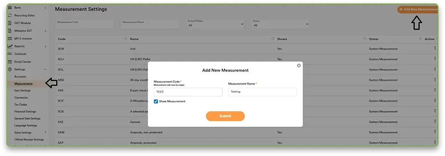 Measurement Management