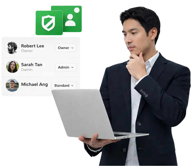 User and Role management
