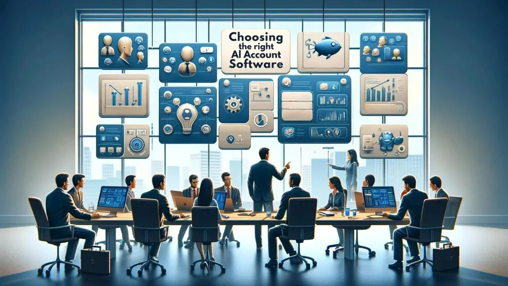 choosing the right ai account software