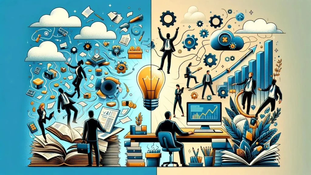 how ai account software relieves business owners stress