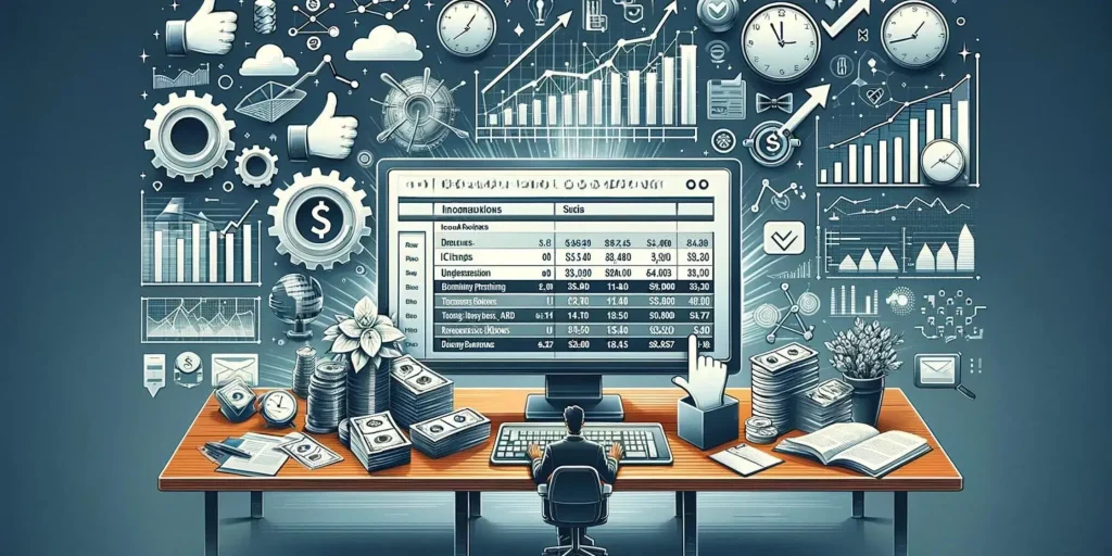 track your business income and expenses with ai account software