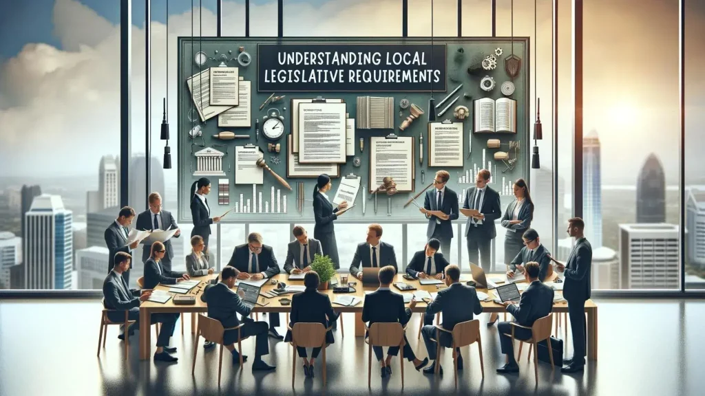 understanding local legislative requirements
