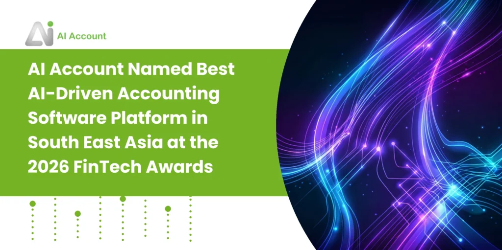 AI Account Named Best AI-Driven Accounting Software Platform in South East Asia at the 2026 FinTech Awards