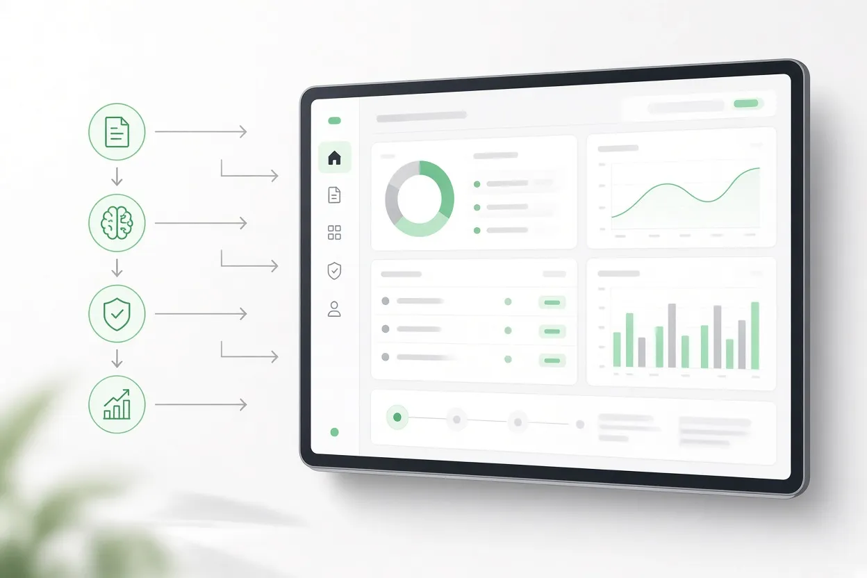 How does AI Account handle e-invoicing and tax compliance?