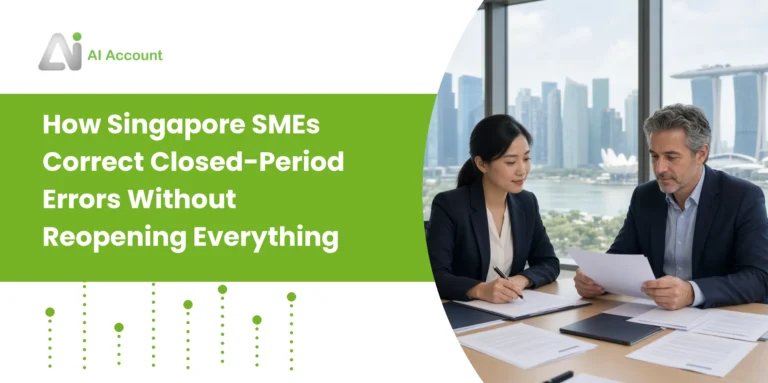 How Singapore SMEs Correct Closed-Period Errors Without Reopening Everything