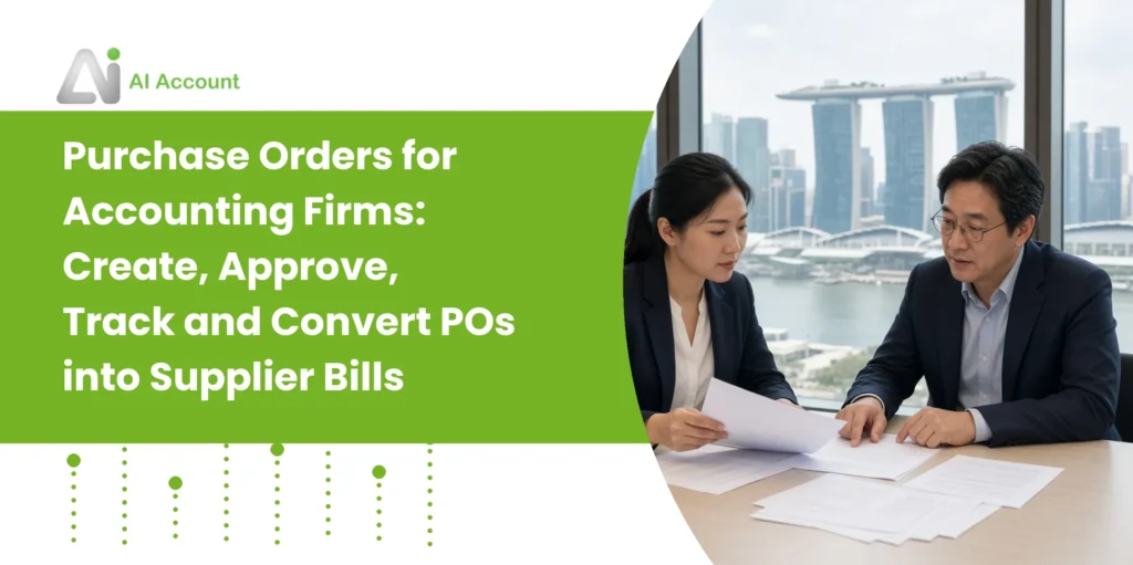 Purchase Orders for Accounting Firms: Create, Approve, Track and Convert POs into Supplier Bills