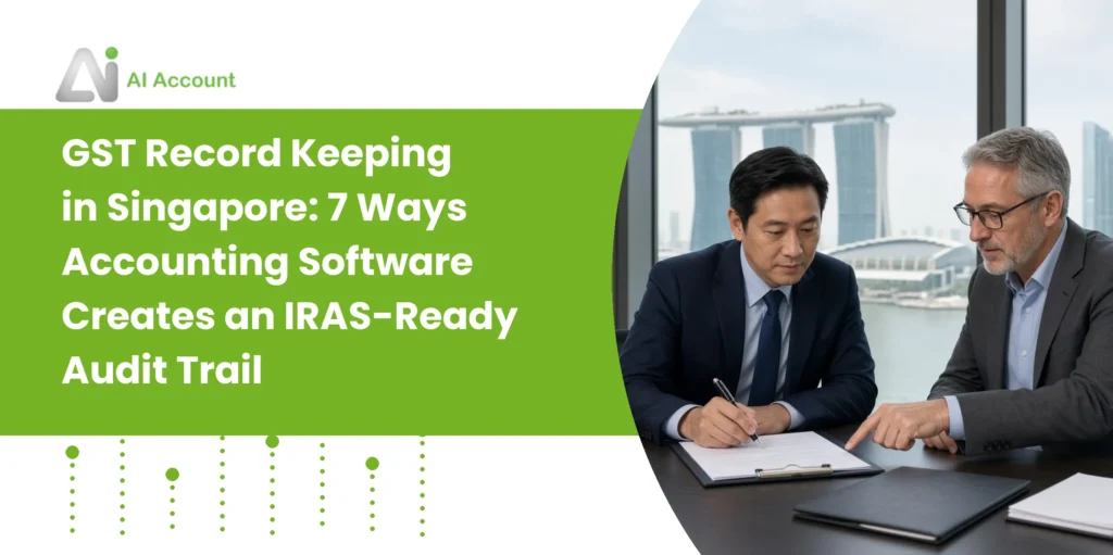 GST Record Keeping in Singapore: 7 Ways Accounting Software Creates an IRAS-Ready Audit Trail